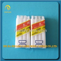paraffin wax white candle