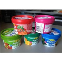 Plastic Pail with in Mould Label
