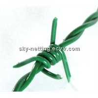 PVC Coated Barbed Wire / PVC Barbed Wire / Plastic Barbed Wire