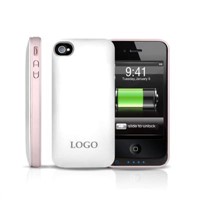 trendy fashion slim QYG phone power case for iPhone4s