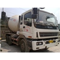 Used ISUZU Concrete Mixer Truck / Cement Mixer