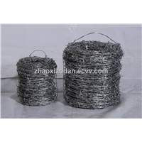 galvanized/PVC coated  barbed wire
