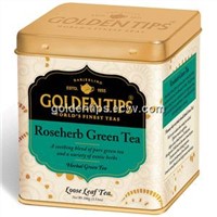 Golden Tips Rose herb Green Full Leaf Tea