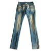 Popular Lady's Long Jeans. 2014 New Fashion Ladies Jeans Brands with Skinny Cut