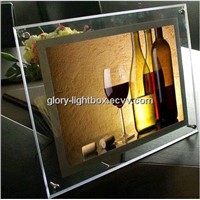 Acrylic Frame/ Illuminated Crytal LED Lighting Box in A1-A4 Size
