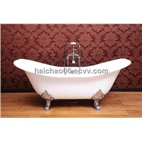 Double slipper bathtub