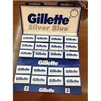 Gillette stainless blades Silver Blue