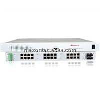 MIES-75428 24FE +4 G M12/IP67 Gigabit Industrial Ethernet Switch
