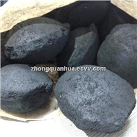Pillow-shaped charcoal