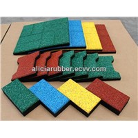 Rubber tiles rubber mats rubber pavers