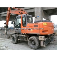 Used HITACHI ZX160W Wheel Excavator Good Condition