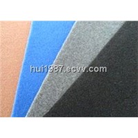 100% polyester nonwoven plain velour carpet
