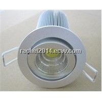5w epistar cob led downlight with ce rohs 3 years warranty