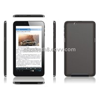 7 inch MTK6572 dual core tablet PC built-in WCDMA 3G phone call/GPS/Bluetooth/1024*600 HD screen