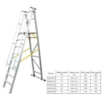 Aluminum A-shaped Floding Platform Ladder