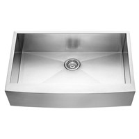 Apron Handmade stainless steel sink