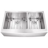 Barely-R Apron Handmade stainless steel sink