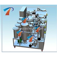 Black motor oil recycling machine with most advanced technology, get base oil, environmental