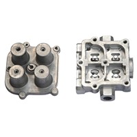 Body for four circuit valve aluminum die casting