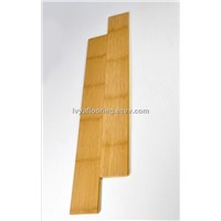CE Certified Pure Green Horizontal Carbonized Solid Bamboo Flooring