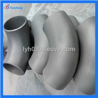 China Manufacture Excellent ASME B16.9 GR2 Pure/Ti Titanium Elbow For Industrial use pipe fittings