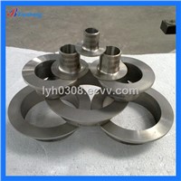 China Manufacture Excellent ASME B16.9 GR2 Pure Titanium Stub End For Industrial use pipe fittings