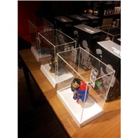 Clear Acrylic Doll Displays Desktop Collector Display Stand