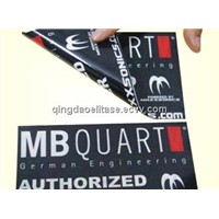 Double sides printed Removable Switch Sticker label