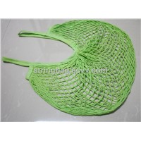 ECO friendly cotton string bag with handles
