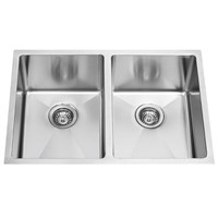 Handmade Barely-R stainless steel sink