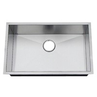 Handmade stainless steel sink