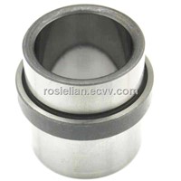 Heat treated hardened shouldered guide bushes with collars plastic mold parts