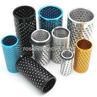 High precision anodizing aluminum ball bearing cages custom guide components