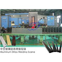 Insulated glass aluminum spacer bar production line,aluminum spacer bar making machine