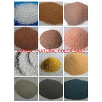 Natural Color Sand for Construction Decorative
