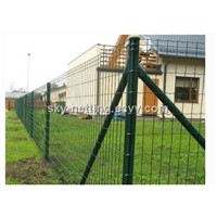 PVC-Coated Green Euromesh Fence Holland Mesh Fence