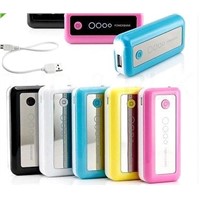 Portable Universal Mobile Power Bank 5600mAh with LED Light