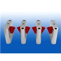 Red Acrylic Flap Barrier Gate for entrance control