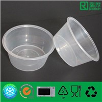 Round PP Food Container with Lid 1250ml