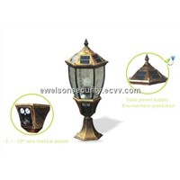 Solar Courtyard Lamp Camera