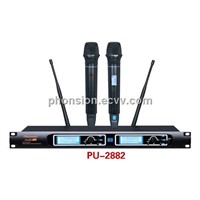 Uhf Dual-channel Wireless Microphone System