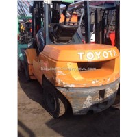 Used Toyota 5t Forklift 02-7FGA50 Original Japan