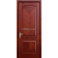 Veneer door composite of solid wood and MDF LBD-617