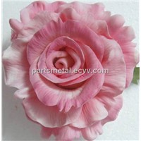 real touch flowers PU cabbage rose
