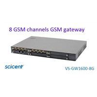 gateway 8 GSM channels GSM gateway