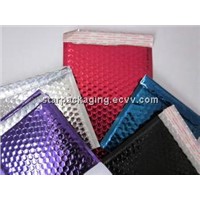 Glitter Purple Aluminum Foil Bubble Pouch Bag or Envelope Plastic