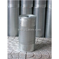 perforated metal tube