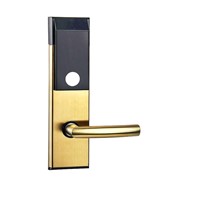stainless steel hotel key card lock