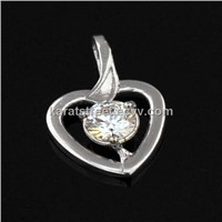 Swarovski Solitaire Heart Pendant