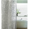 EVA 3D shower curtain, PEVA double swag eva shower curtain